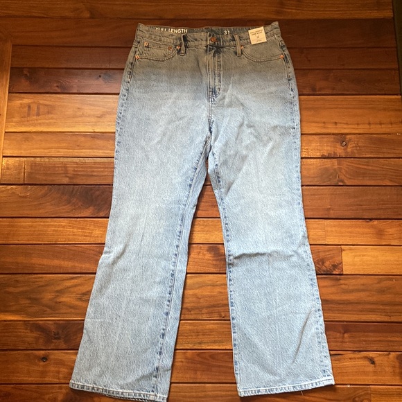 NWT J. Crew Full-length Demi-Boot Jeans 31 - Picture 2 of 13